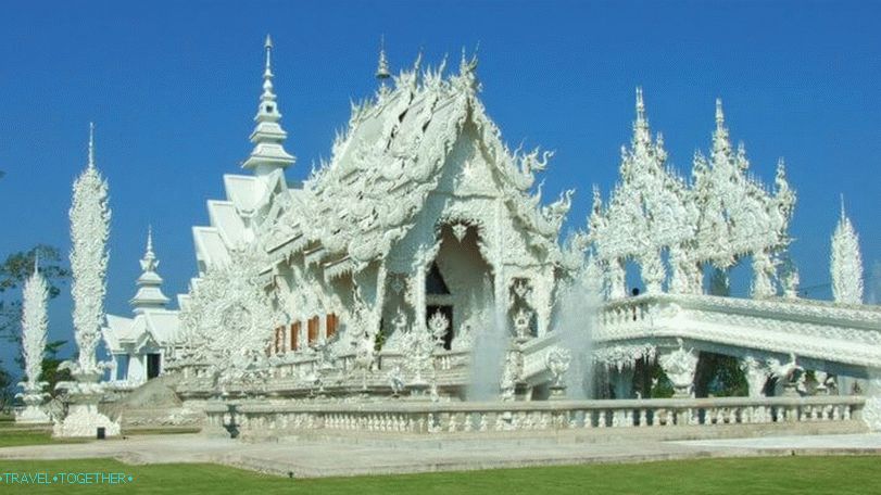 Hram Wat Rong Khun u Chiang Rai