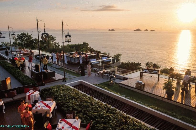 Air Bar u InterContinental Hotelu - najbolje mjesto za susrete zalazaka sunca na Samuiju