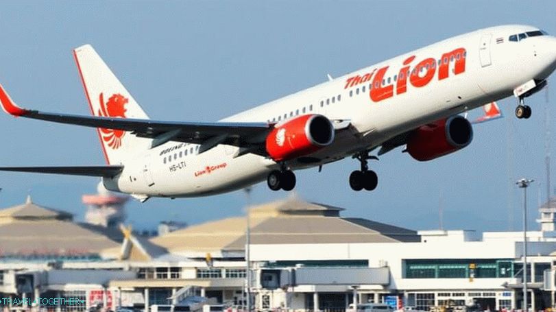 Tajlandski Lion Air low-cost zrakoplovna kompanija u Tajlandu