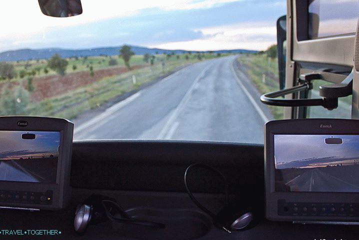 Udobni autobusi u Turskoj.