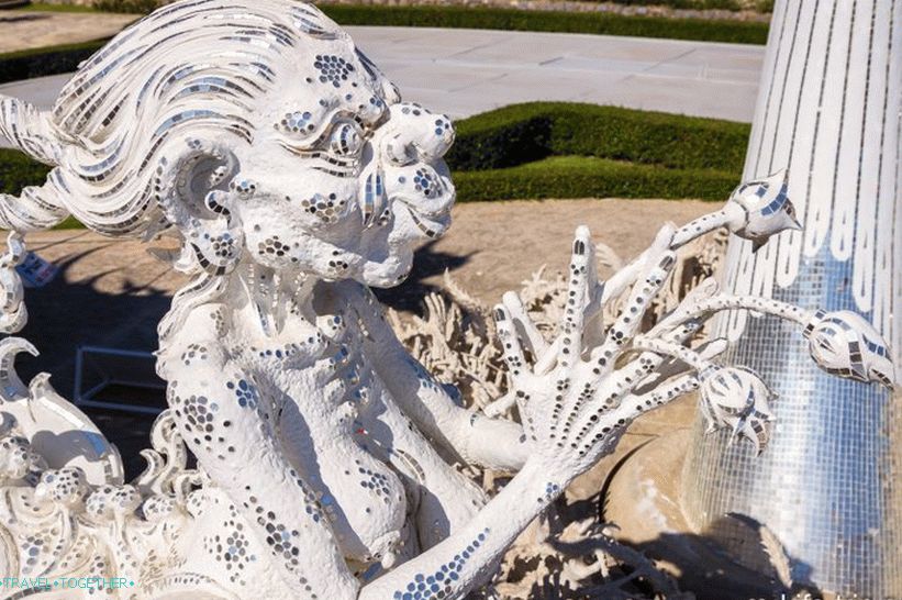 Tajlandski bijeli hram (Wat Rong Khun) - prekrasna bajka u tijelu