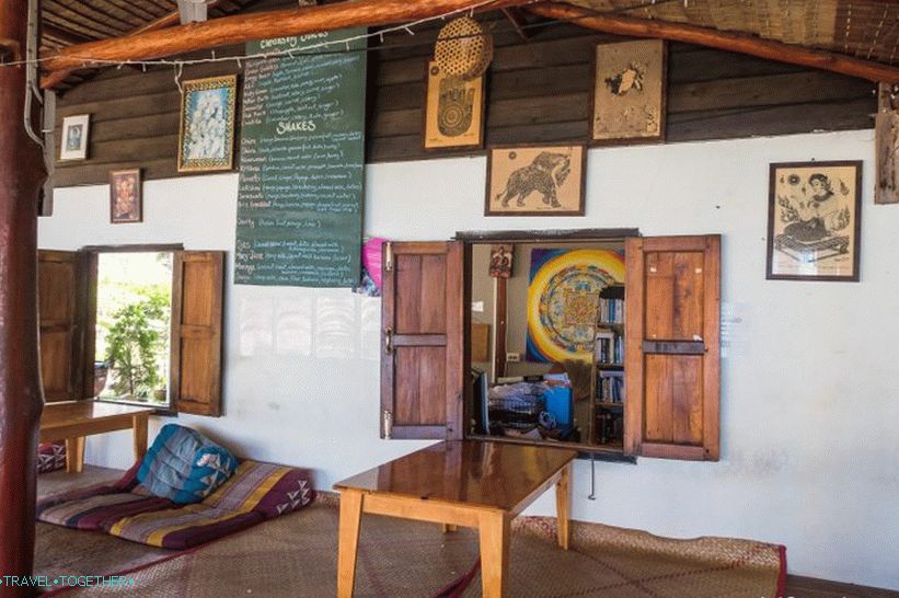 Orion centar na Phanganu - vegetarijanski kafić, sauna, joga i detox