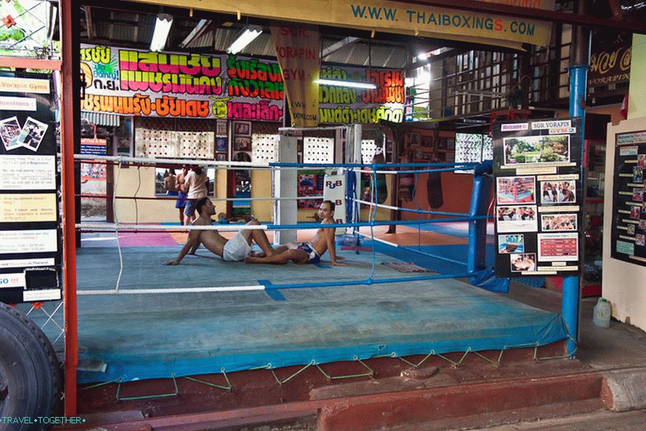 Thai Boxing Section