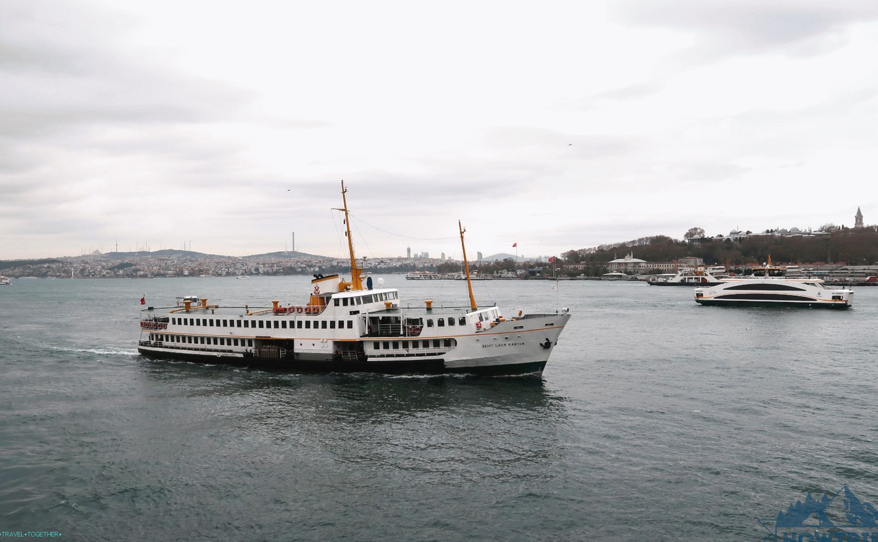 Bosphorus u Istanbulu