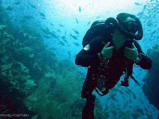 Diver u Grčkoj