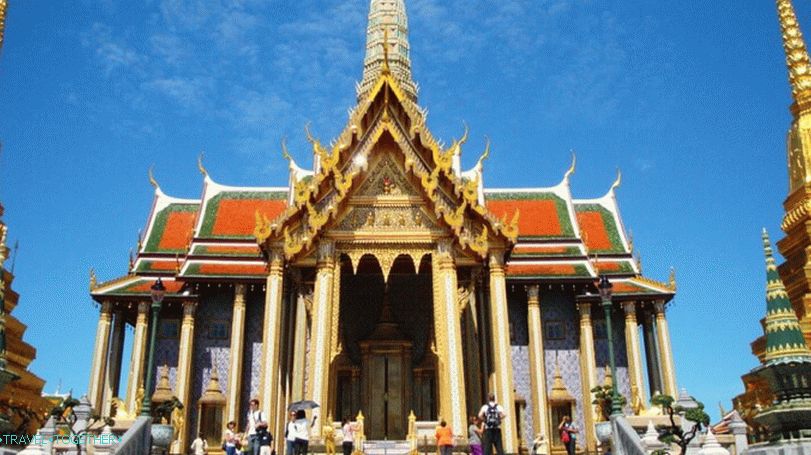 Prasat Phra Thep Bidon u Royal Palace of Bangkok