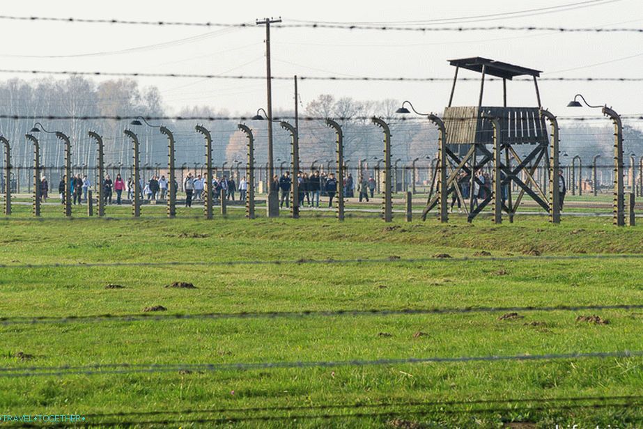 Auschwitz-Birkenau ima ogromnu teritoriju