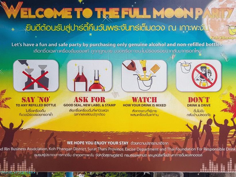 Poster Full Moon Party na Phanganu