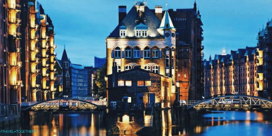 Hamburg, noć