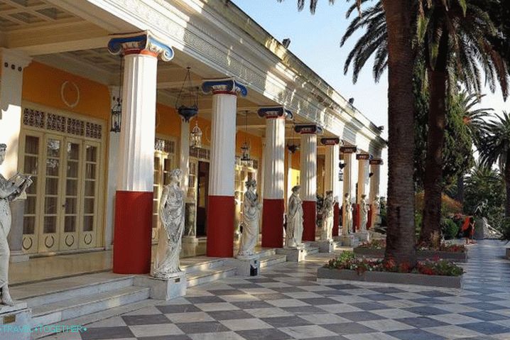 Krf, Achillion Palace