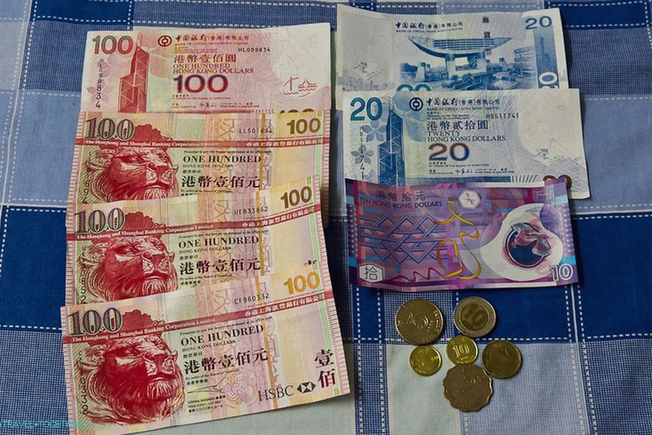 Hongkonški dolari su svuda označeni kao $, što na prvi pogled plaši