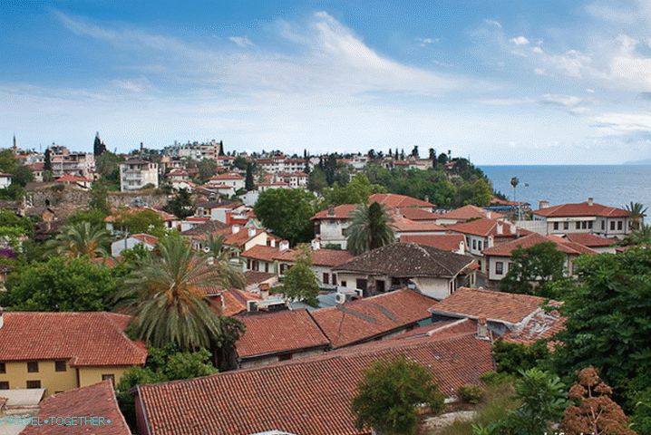 Stari grad Antalija. Turska.