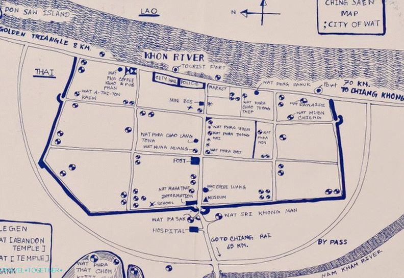 Skica mapa Chiang Saena