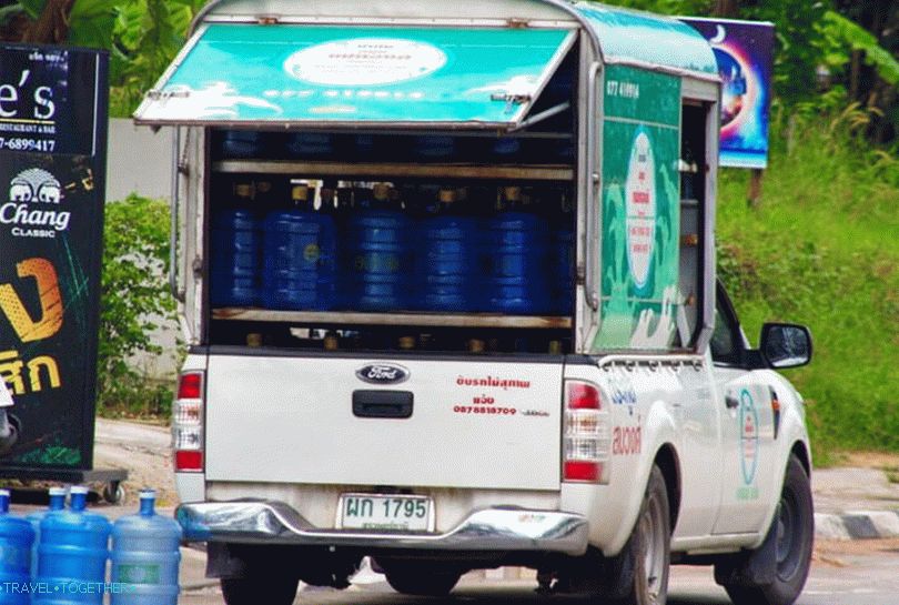 Isporuka pitke vode u Tajlandu