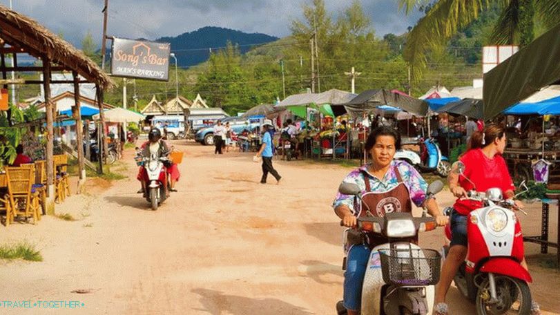 Market in Khao Lak