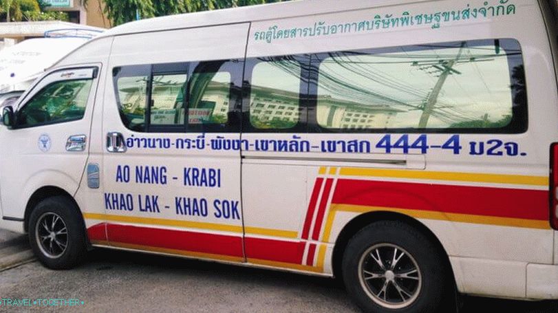 Autobus do Khao Lak