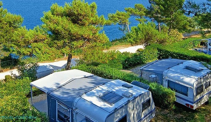 Greek camping