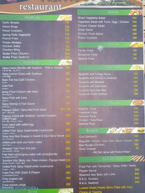 Koh Raham na Phanganu - autentični restoran morskog smeća