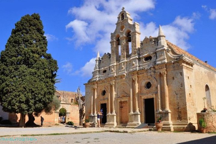 Grčka, manastir Arkadi