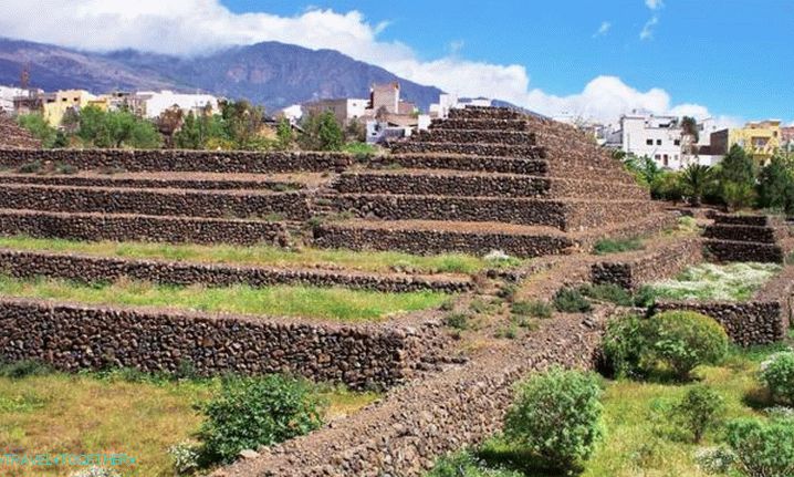 TENERIFE, GUYMAR PYRAMIDS