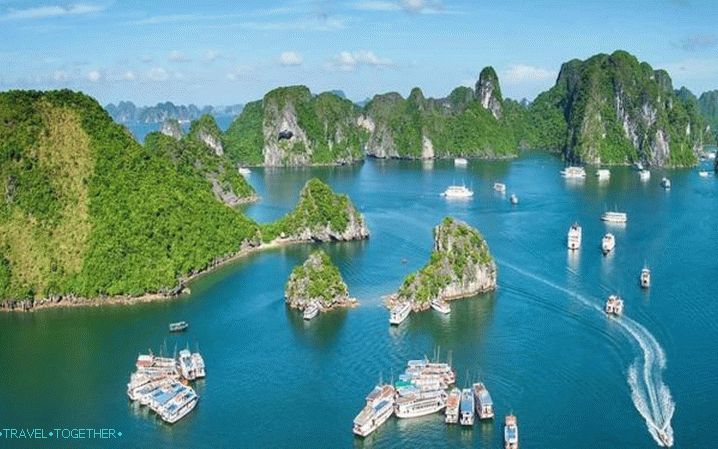 Vijetnam, zaljev Halong