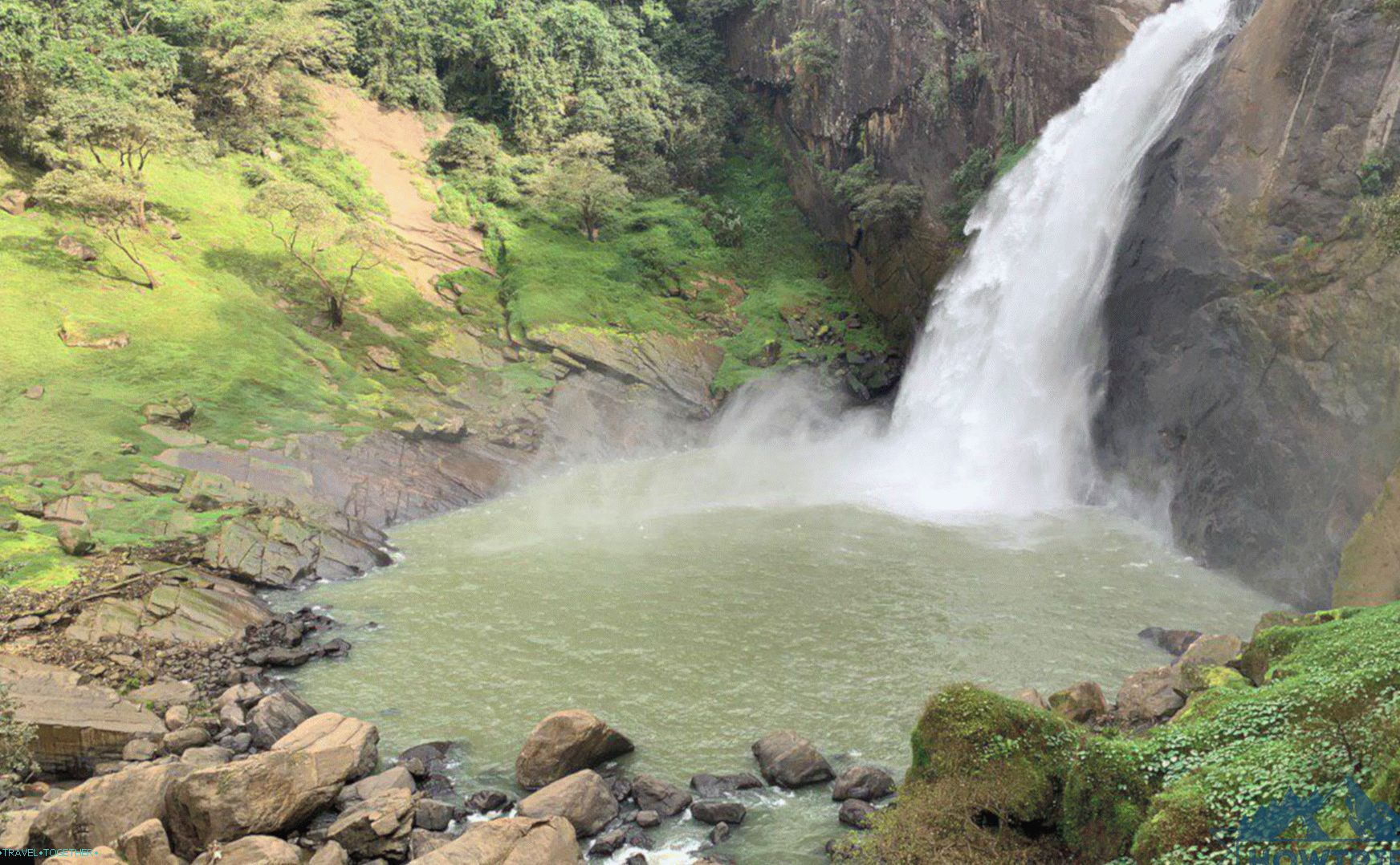 Waterfall excursion Sri Lanka