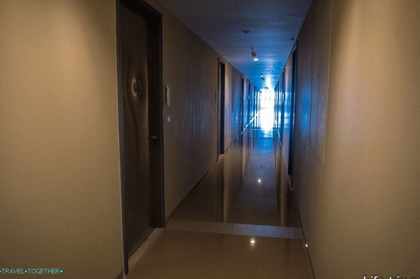 Koridor koji vodi do apartmana