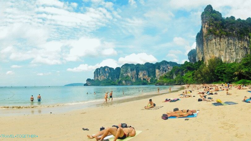 Plaža Raleigh u provinciji Krabi