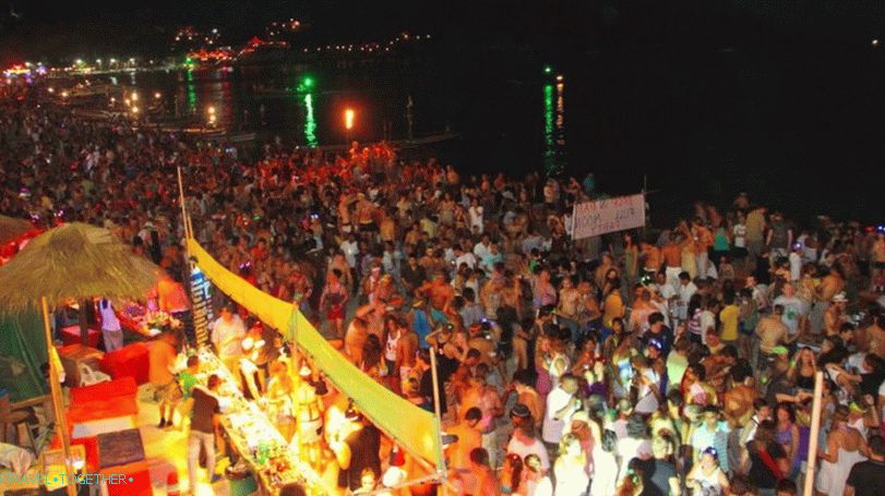 Full Moon Party na Koh Phanganu