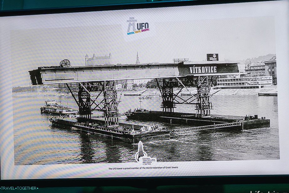 TV prikazuje snimke, kako su izgradili most