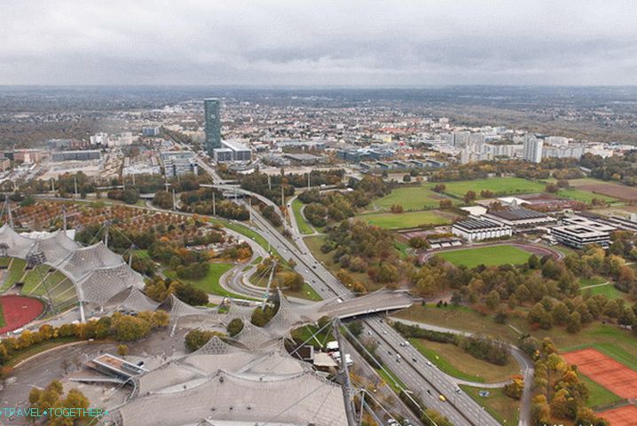 Grad München sa visine