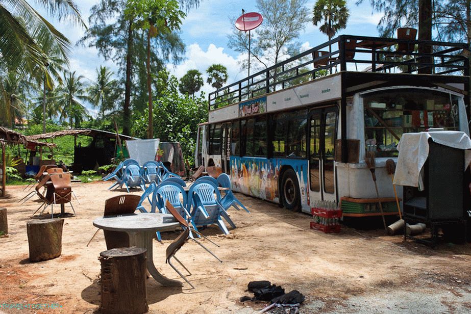 Cavebus blizu plaže