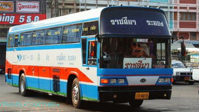Redovni autobus 2 klase u Tajlandu