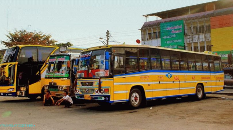 Redovni autobusi u Tajlandu