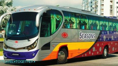 VIP redovni autobus u Tajlandu