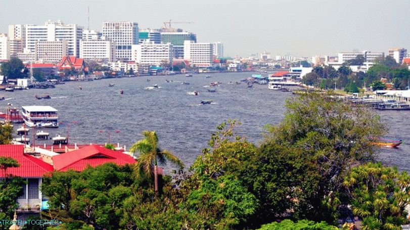 Chao Phraya River u Bangkoku
