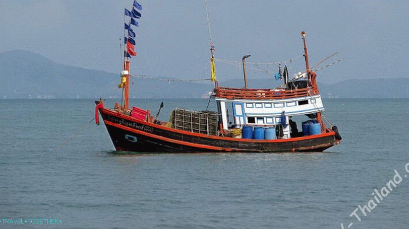 Ribarski brod u Tajlandu