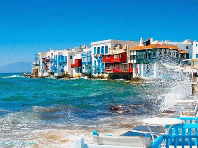 Otok Mikonos. Prestižna i moderna