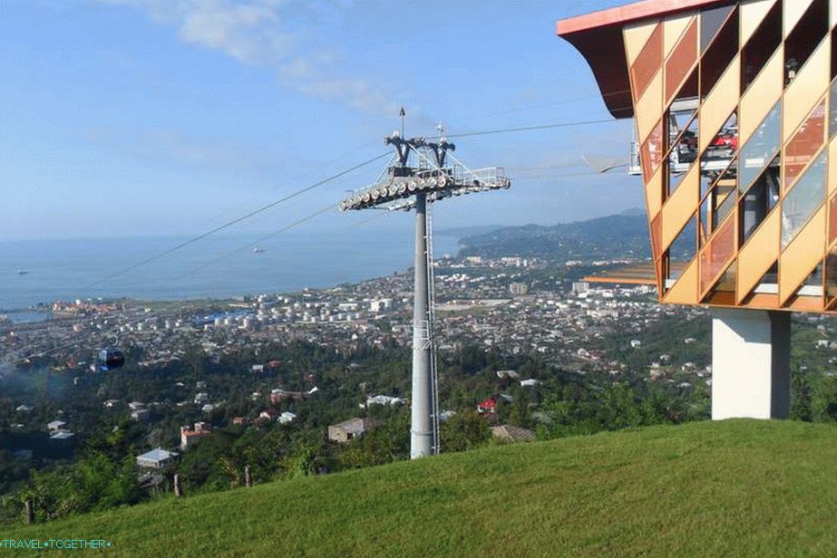 S vrha žičare u Batumiju se otvara prekrasan pogled