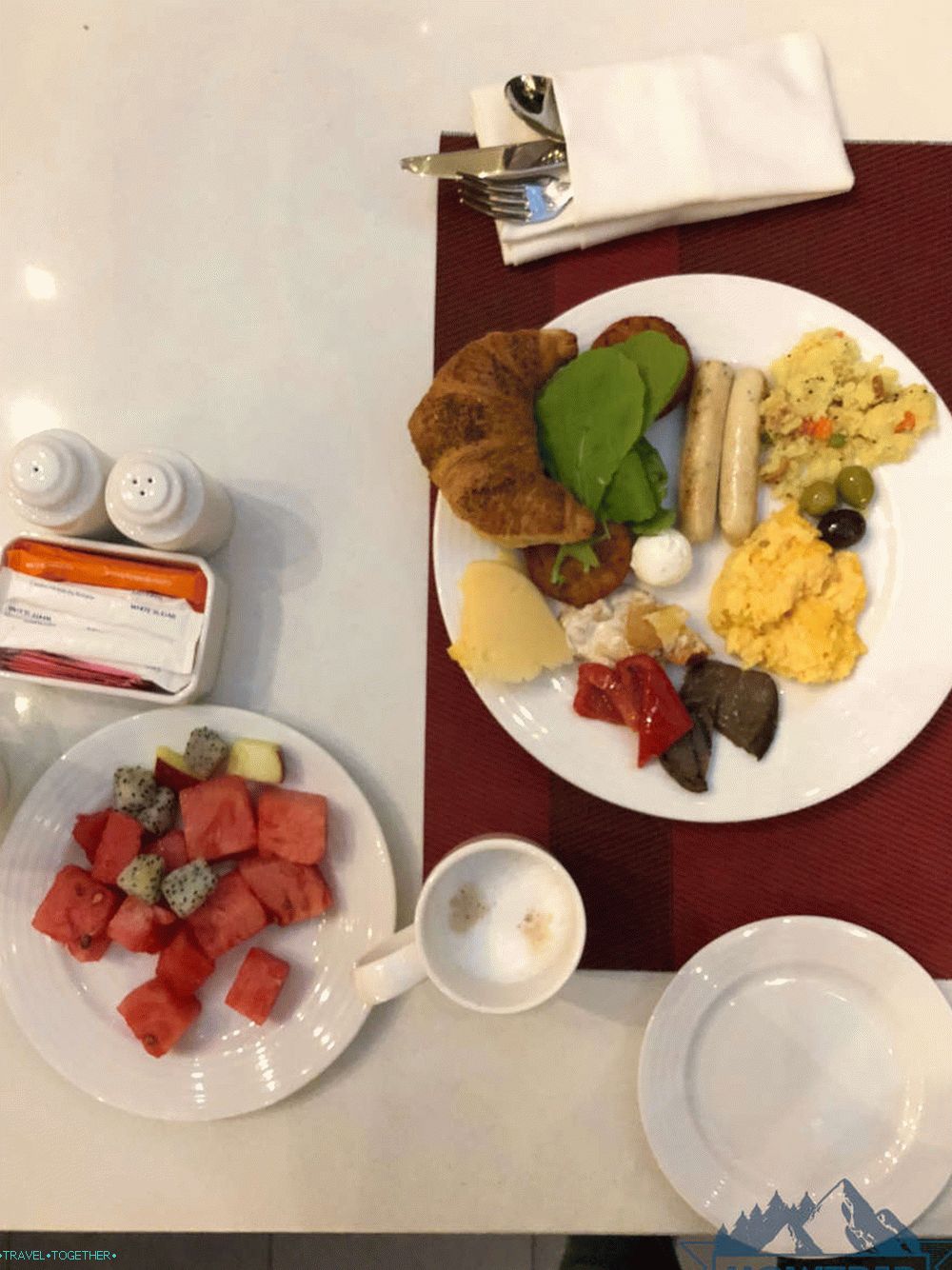Doručak u hotelu u Dubaiju