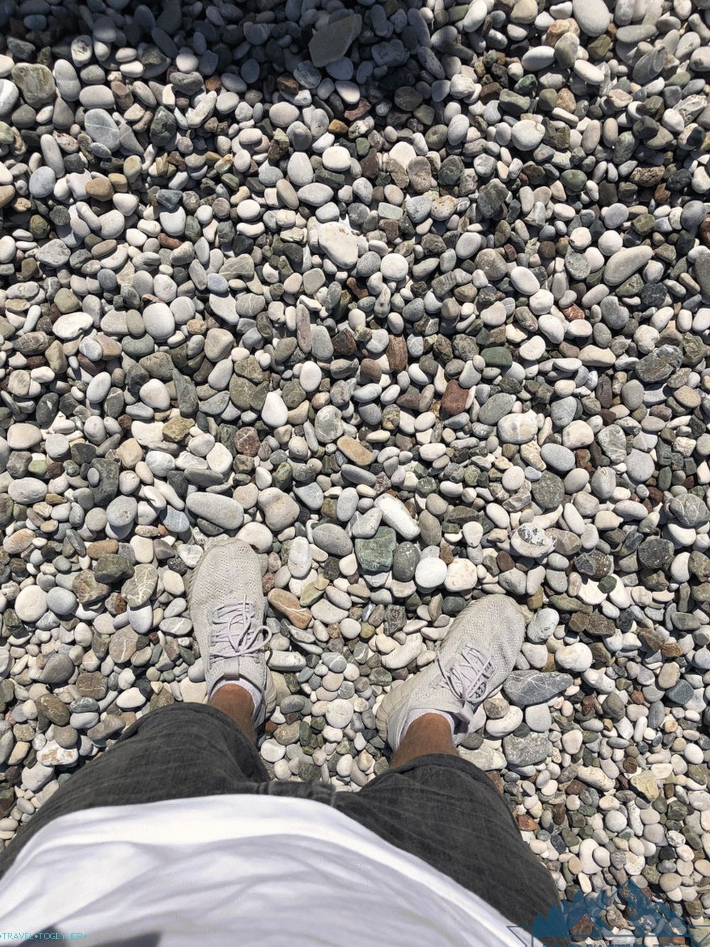 Šljunčana plaža u Kemeru