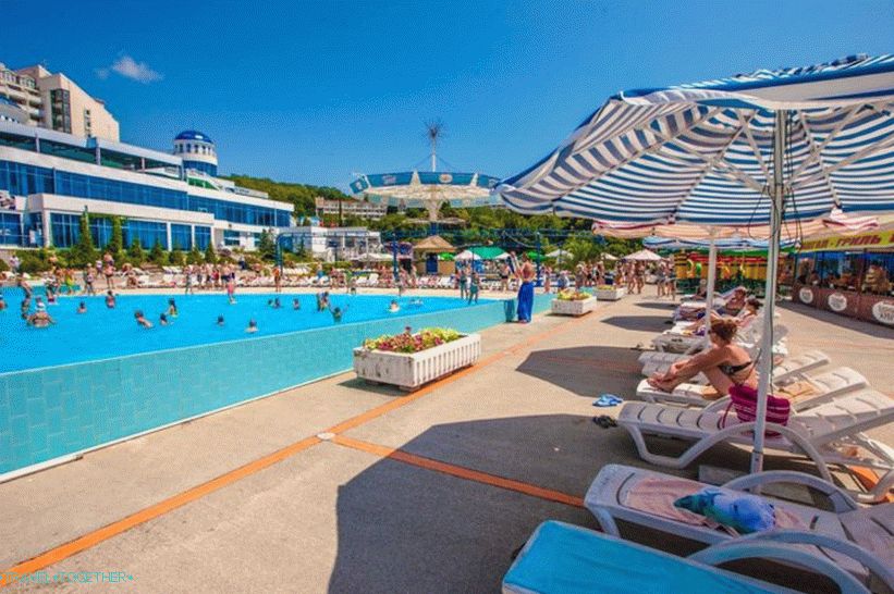 Hoteli u Sočiju sa privatnom plažom - all inclusive i bez