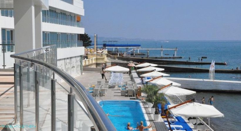 Hoteli u Sočiju sa privatnom plažom - all inclusive i bez