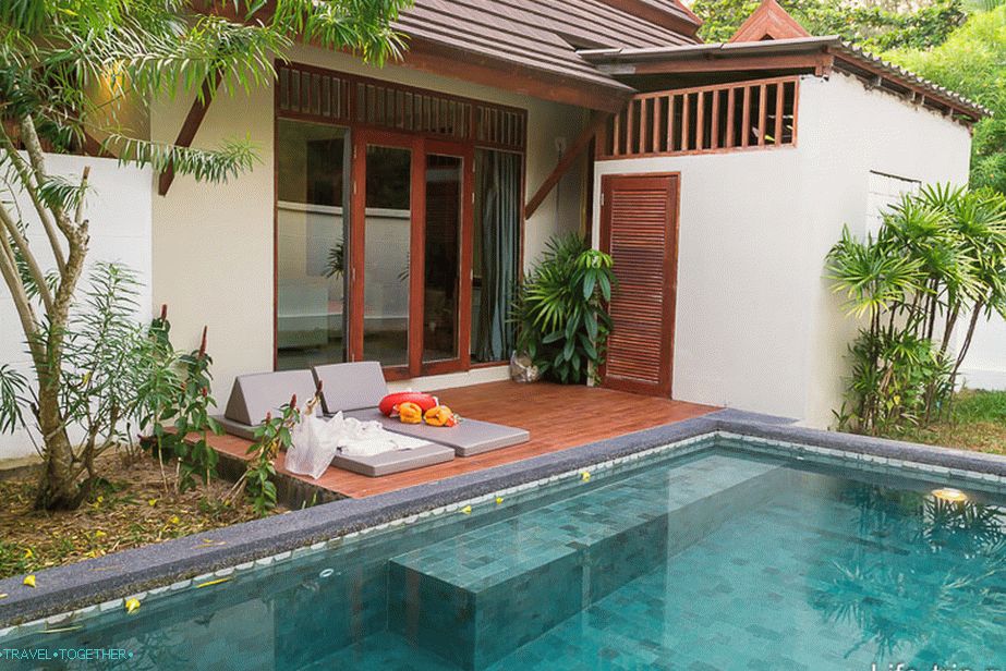 Vila s bazenom u Phuketu