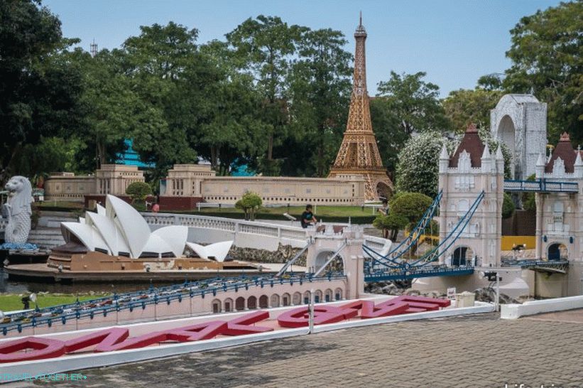 Mini Siam Park u Pataji - mini svjetske znamenitosti