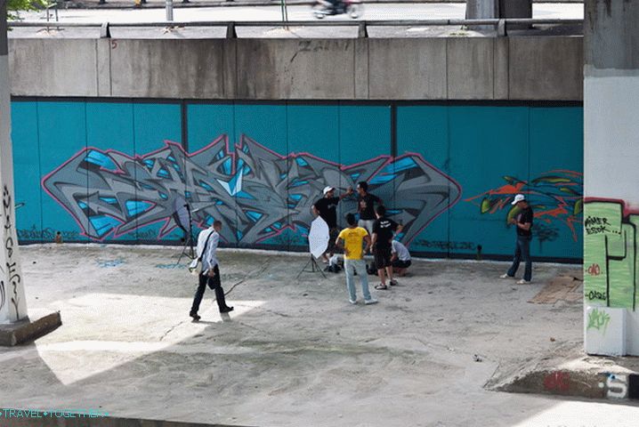 Pucanje na rijeci u središtu Kuala Lumpura