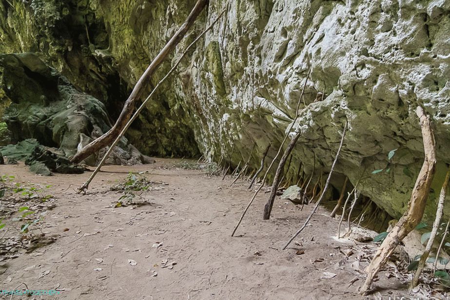 Palice podupiru zidove, znamenje