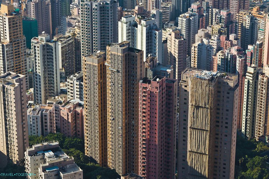 Hong Kong s visine Victoria Peak