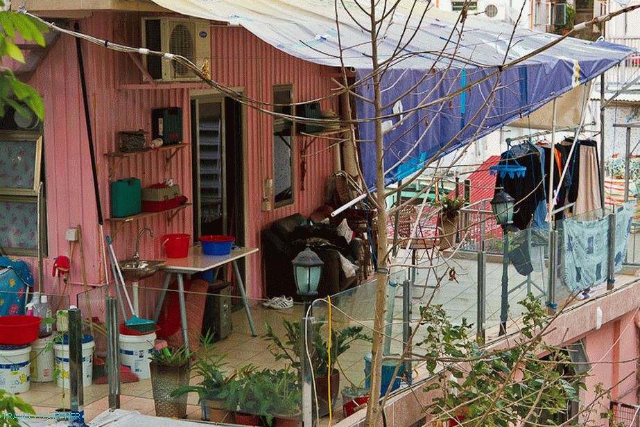 Selo Pok Fu Village na jugu ostrva Hong Kong