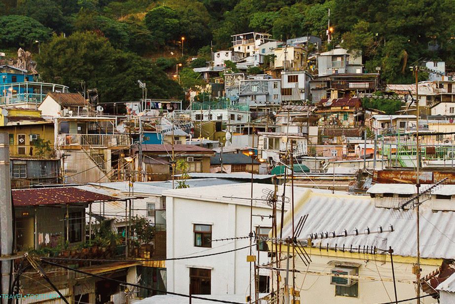 Selo Pok Fu Village na jugu ostrva Hong Kong